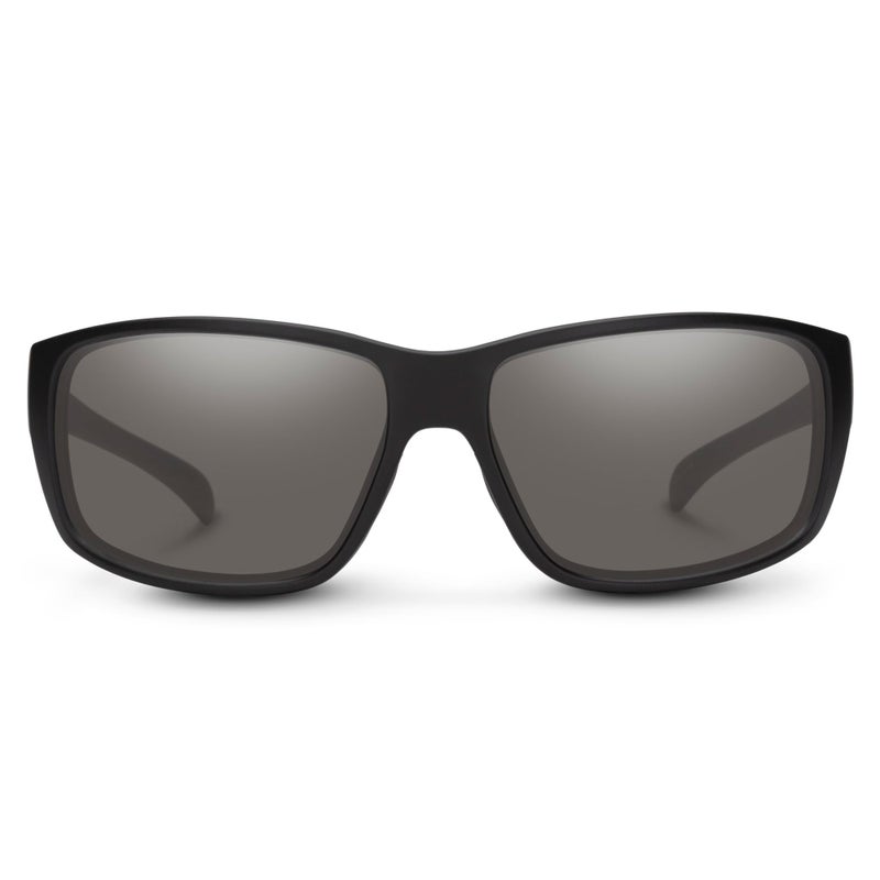 Suncloud Milestone Polarized Sunglasses, Matte Black Frame/Gray, One Size - Image 2